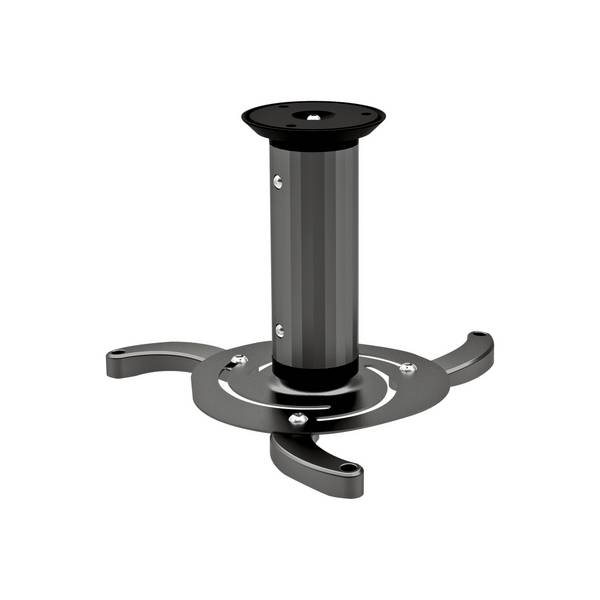 Supporto Videoproiettori da soffitto, braccio estensibile 130mm o 200mm, portata 10kg