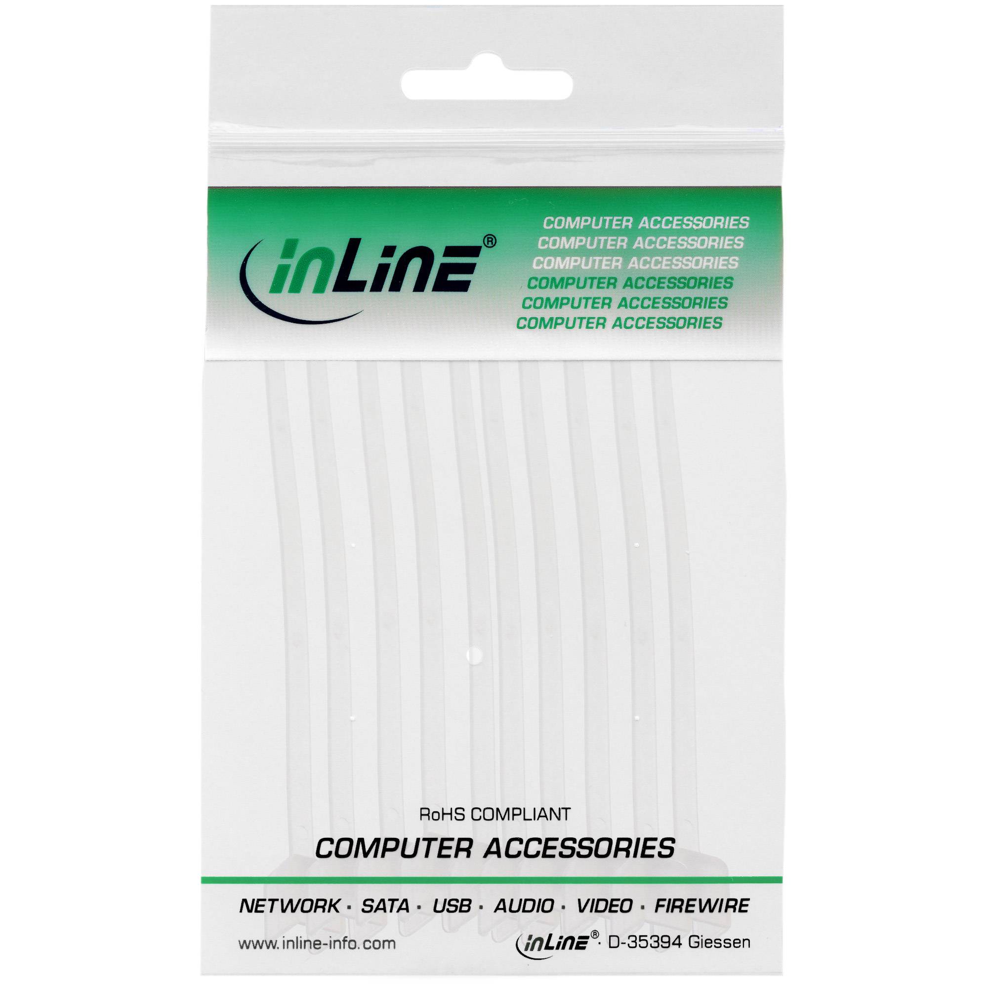 InLineÃ‚Â® 10er Pack InLineÃ‚Â® Staubschutz, fÃƒÂ¼r LWL LC-Stecker, Staubschutz und Schutz gegen Kratzer fÃƒÂ¼r LWL Kabe-2