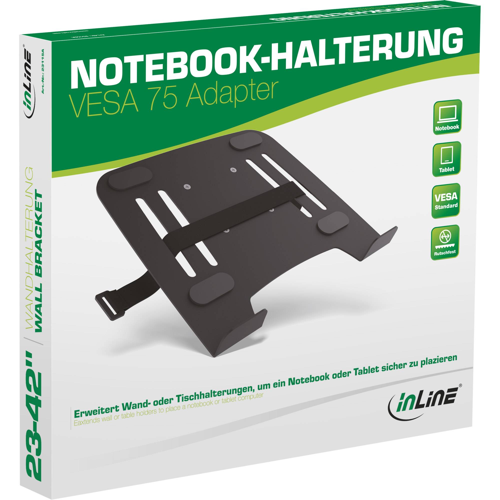 InLine 23162A Wand-/Deckenhalterungs-Zubehör (23162A)-4