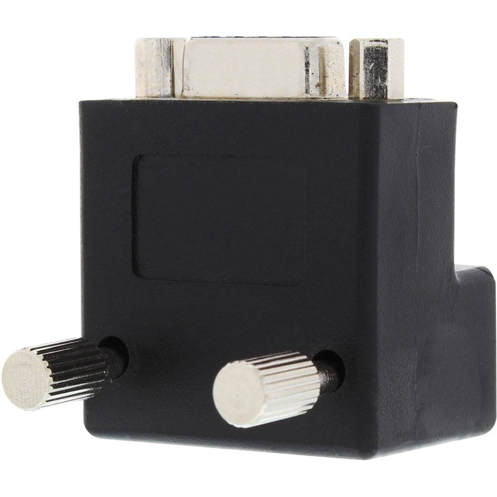 Adattatore Sub-D 9pin maschio / femmina, angolato 90°, Mini-Gender-Changer-2