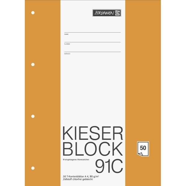 Brunnen Kieserblock A4 gel-0