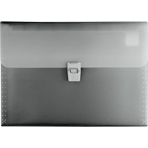 Cartella a scomparti BRUNNEN, cartella a scomparti, 10 pezzi, DIN A4, 10 scomparti, grigio