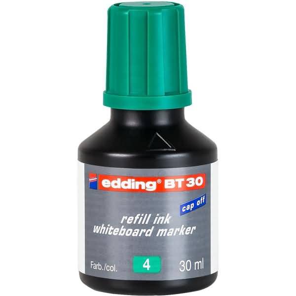 Inchiostro di ricarica edding BT 30 - per pennarelli per lavagne 30 ml verde (4-BT30004)-0