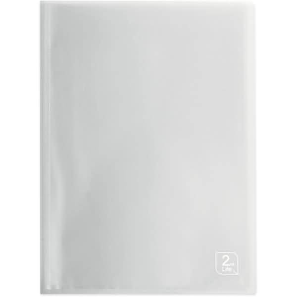ELBA Sichtbuch "2nd Life", DIN A4, 20 Hüllen, PP, farblos Cover aus 100% recyceltem PP, Hüllen aus PP, glasklar - 1 Stüc-1