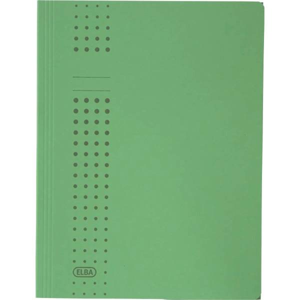 Cartelle ELBA Cartella ELBA chic gn DIN A4 verde-0