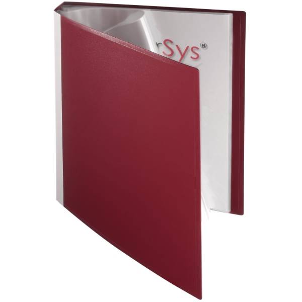 Display Book Display Book, 30 buste, bordeaux DIN A4 bordeaux-0