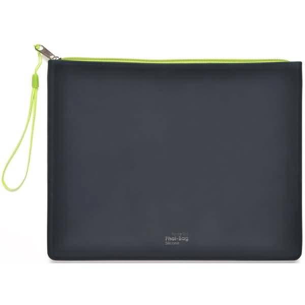 Borsa con cerniera FoldSys 23,5 cm x 19,5 cm nera-0