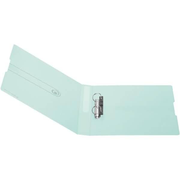 Raccoglitore ad anelli Herlitz a 2 anelli DIN A4 3,8 cm verde-trasparente-1