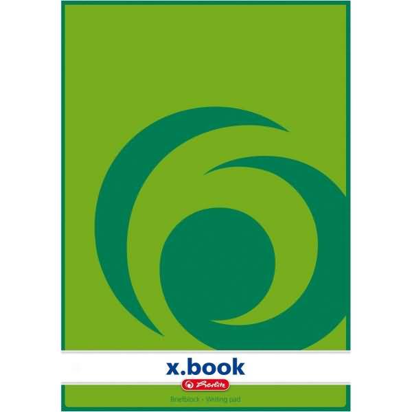 Blocco lettere Herlitz Blocco lettere Herlitz A4 vuoto DIN A4 vuoto-0