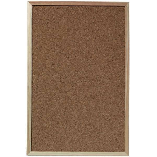 bacheca herlitz 60,0 x 40,0 cm marrone sughero-0
