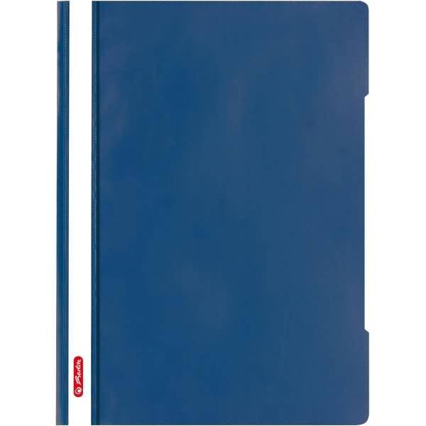 cartella herlitz DIN A4 polipropilene (PP) blu scuro-0