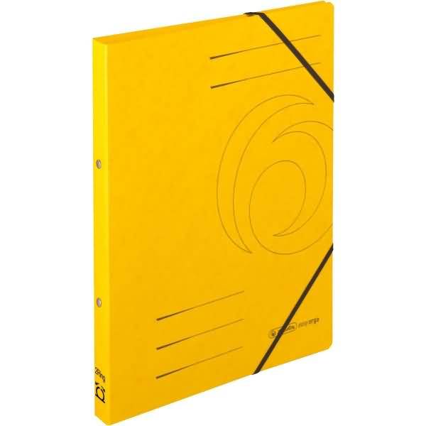 Herlitz 11255486 Aktenordner Karton Gelb A4 (11255486)-0