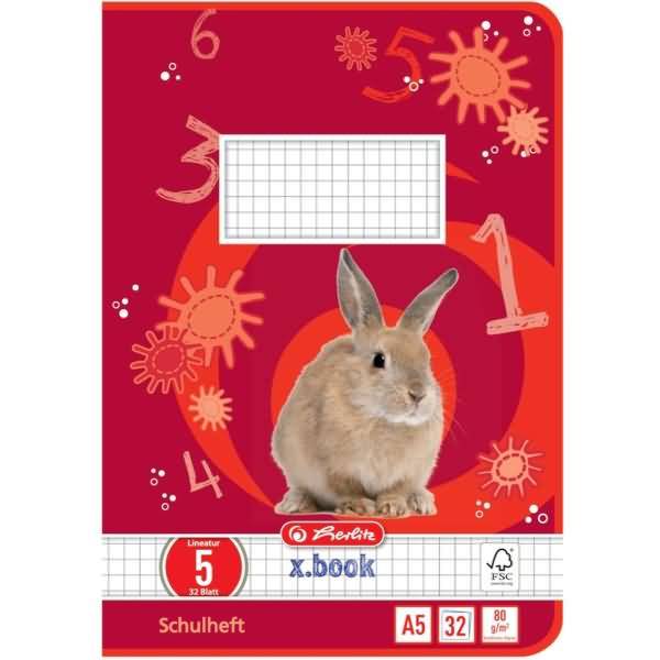 Quaderni Herlitz Herlitz libretto A5 quadrato. Lin 05 quadrato DIN A5 32-0