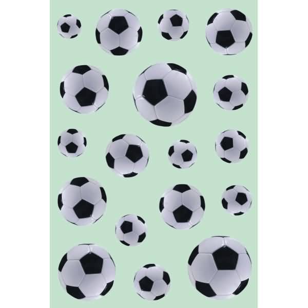 HERMA Sticker DECOR "Fußbälle selbstklebend, aus Papier (3434)-0