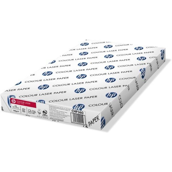 Hewlett-Packard HP Color Laser Paper - Normalpapier - A3 (297 x 420 mm) - 100 g/m2 - 500 Blatt (CHP360)-0