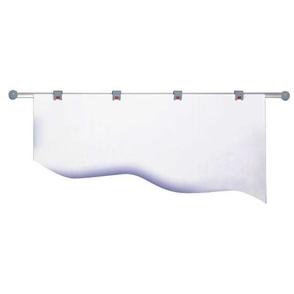 Porta planimetri MAUL 104,5 cm montaggio a parete grigio-0