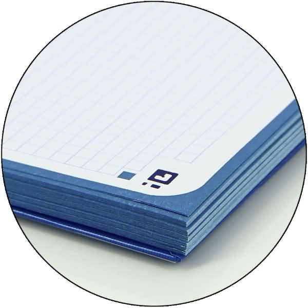 Oxford EuropeanBook1 Quaderno a spirale A4+ Gardery 5x5mm - 80 fogli - Finte blu scuro-1