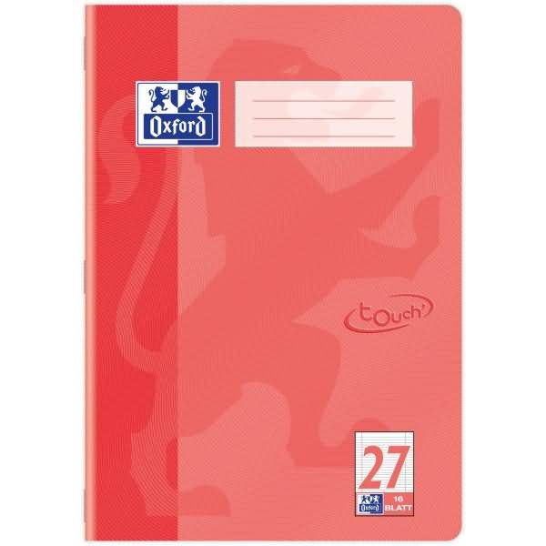 Quaderni OXFORD Oxford libretto A4 lin.2RD corallo foderato DIN A4 16-0