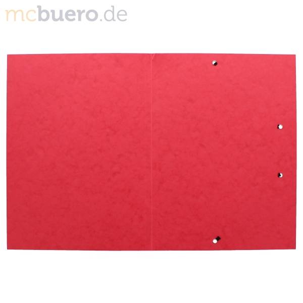 Cartella 3 Lembi con Elastico Pagna - 24001-01 (Rosso)-1