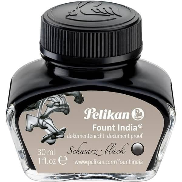 Pelikan Fount India - Schwarz - 30 ml - 1 Stück(e) - Schwarz - Grau - Deutschland (221143)-0