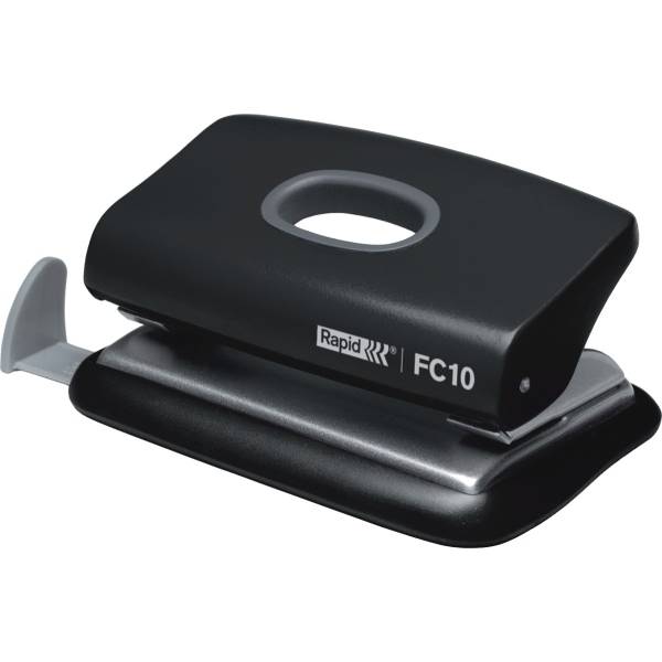 Rapid FC10 perforatore e accessori 10 fogli Nero-0