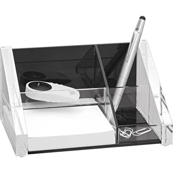 WEDO organizer da scrivania Wedo Butler acrilico esclusivo 16,4 x 9,7 x 8,9 cm cristallino-0