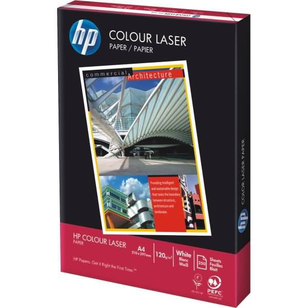 Hewlett-Packard HP Color Laser Paper - Papier - A4 (210 x 297 mm) - 120 g/m2 - 250 Stck. (CHP340)-0
