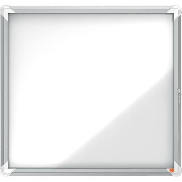 Nobo Bacheca per esterni-fondo magnetico 6xA4 (Nobo 1902578 Premium Plus External Glazed Case Magnetic 6 x A4)-1