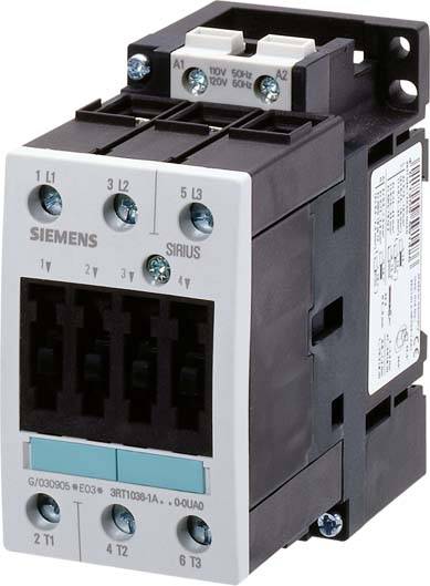 Contattore di potenza, AC-3 50 A, 22 kW / 400 V DC 24 V, a 3 poli, dimensione S2, connessione a vite !!! Prodotto in-0