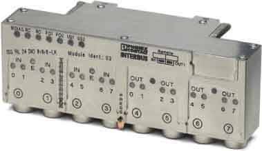 Dispositivo di input/output digitale per INTERBUS; tecnologia in fibra ottica con 2 MBaud, otto ingressi (24 V DC)-1