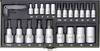 Proxxon Industrial Kit inserti giravite a bussola 1/4" (6.3 mm), 1/2" (12.5 mm) 24 parti 23 102