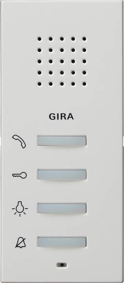 GIRA Wohnungsstation 125027 AP System 55 reinweiss matt (125027)-0