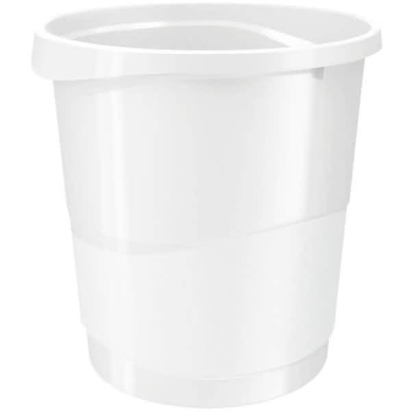 Cestino Gettacarte Europost Esselte - 14 Litri - 28,5x32,2 cm - 623945 (Bianco)-0