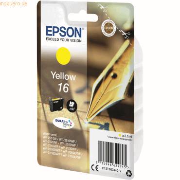 Epson Pen and crossword Cartuccia Penna e cruciverba Giallo Inchiostri DURABrite Ultra 16 C13T16244022-1