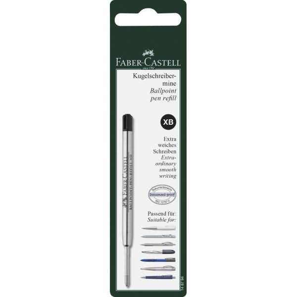 Refill per Penna a Sfera a Scatto Poly Ball Faber Castell - 0,7 mm - 148794 (Nero)-0