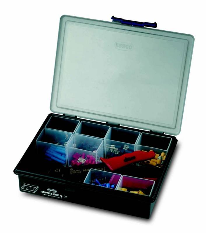 Cimco Crimpzangen-Set 135teilig Isolierte Kabelschuhe 0.5 bis 6 mm² 181530 (181530)-1