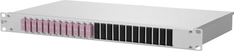 OpDAT, SC, gray, aluminum, steel, rack mounting, 1U, 482.6 mm-0