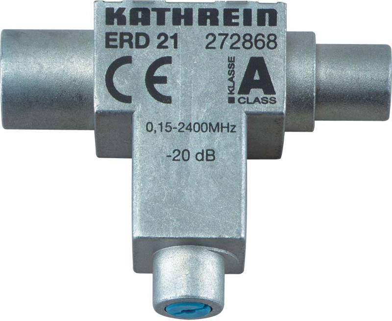 KATHREIN ERD 21 - Koaxial-Dämpfungsglied - IEC-Anschluss (W) bis IEC-Anschluss (M)-0