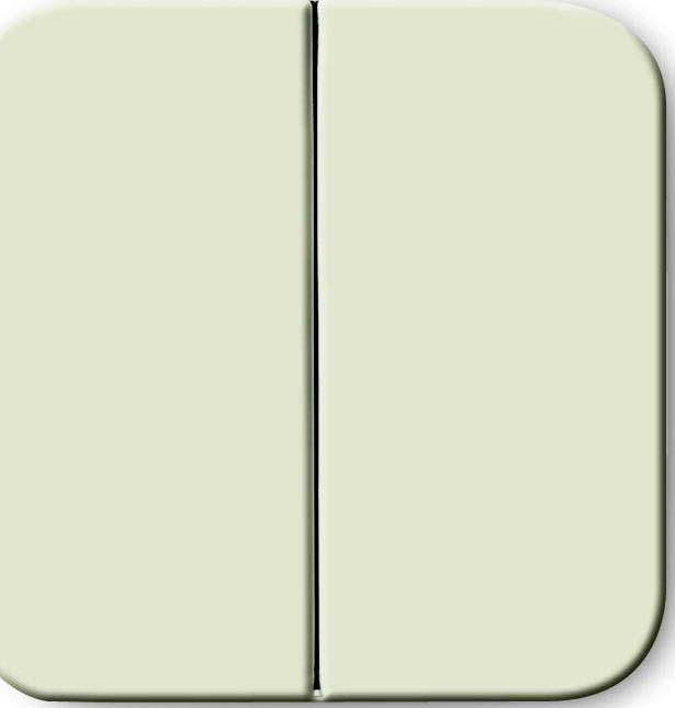 Busch-Jaeger - 2CKA001731A0264 - 2505-212 CoverPlates (partly incl. Insert) carat® White-0