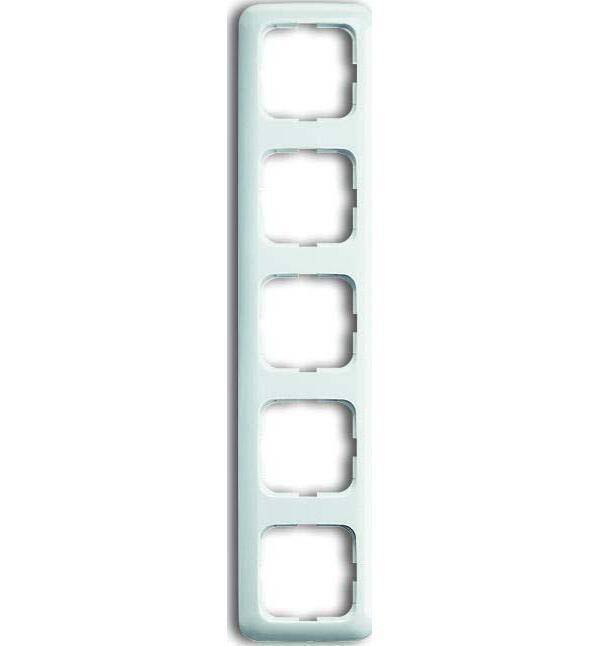 Busch-Jaeger - 2CKA001725A0969 - 2515-214 Cover Frame 5gang(s) alpine white - Reflex SI-0