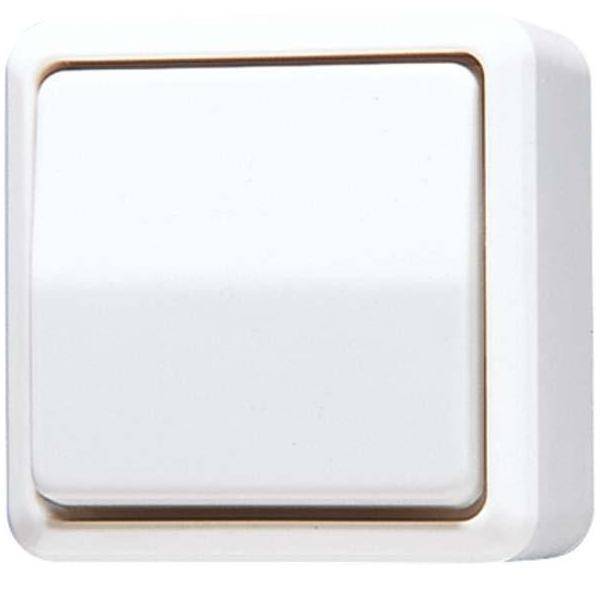 JUNG Wippschalter 606A AP600 Aus-Wechsel weiss 606A (606A)-0