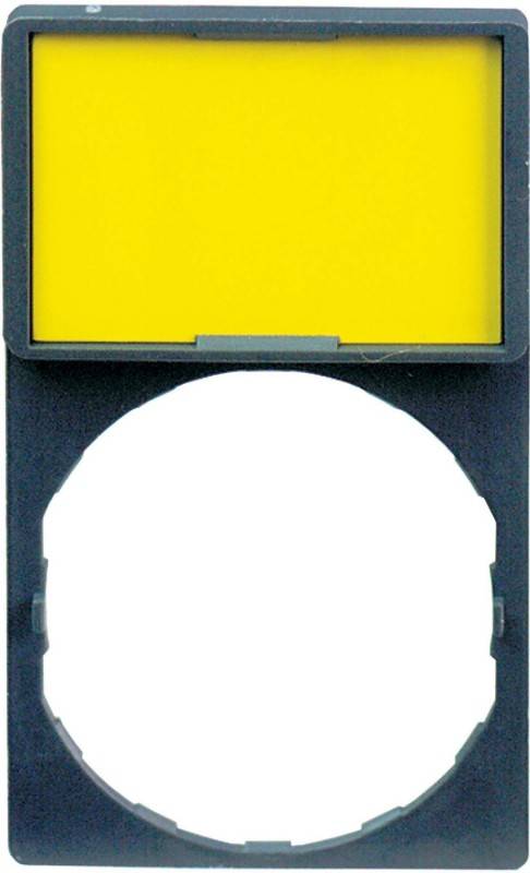 legend holder, Harmony XB4, 30 x 40mm, plastic, with legend 8 x 27mm, unmarked-0