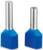 Doppio-Puntale con collare in plastica AI-TWIN 2X 1 - 8 RD 100Pz.