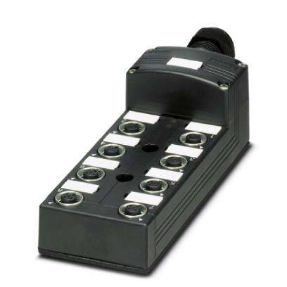 Phoenix Contact SACB-8/16-C OD 1457380 Scatola sensore attuatore passiva Distributore M12 con filettatura in metallo 1 pz. Pezzo
