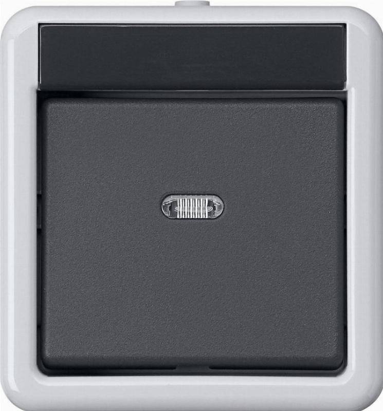 GIRA 515130. Produktfarbe: Schwarz, Grau (515130)-0