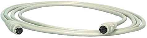 EFB-Elektronik Maus/-Tastatur Verlängerungskabel, 2x PS/2, St.-Bu., 5,0m, beige Hersteller: EFB Elektronik (EK323.5)-0