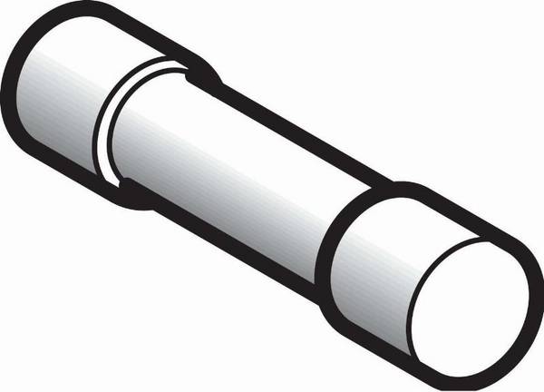 NFC cartridge fuses, TeSys GS, cylindrical 10mm x 38mm, fuse type gG, 500VAC, 10A, without striker