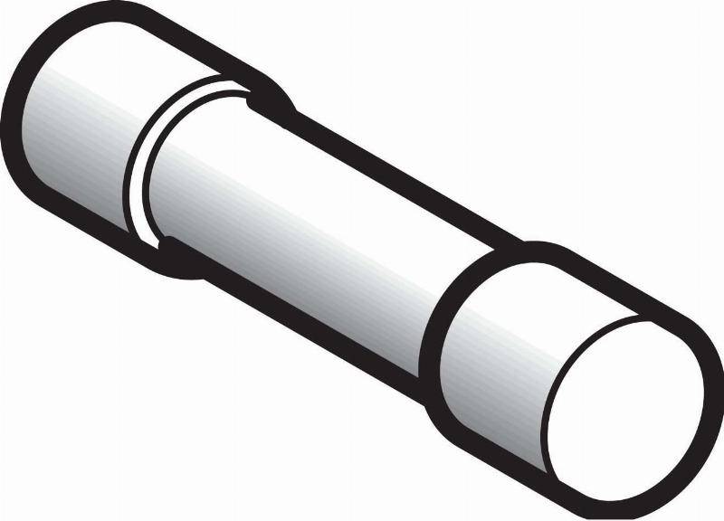 NFC cartridge fuses, TeSys GS, cylindrical 10mm x 38mm, fuse type gG, 500VAC, 6A, without striker-0