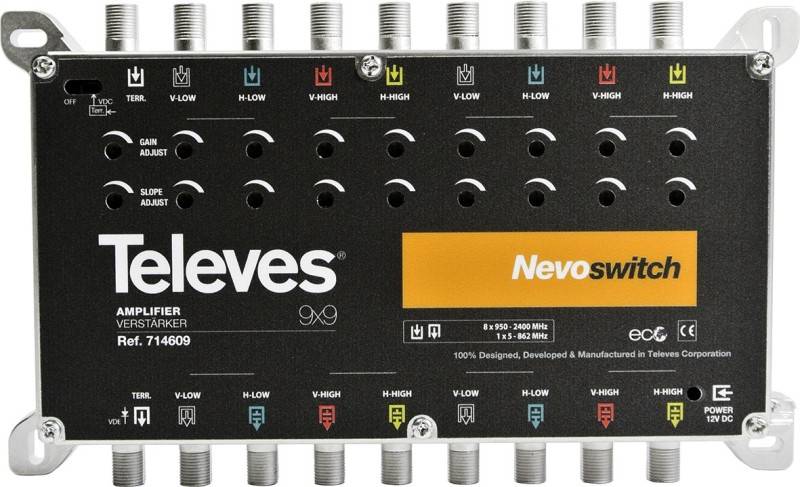 Verstärker 9-fach 27dB f. mS NEVO o.NT MS927VGQ (714609)-0