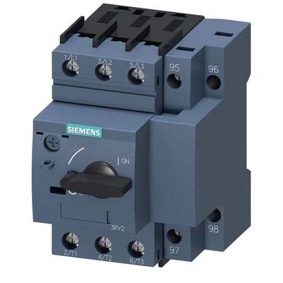Siemens 3RV2111-1DA10 Interruttore 1 pz.  Regolazione (corrente): 2.2 - 3.2 A Tens.comm.max: 690 V/AC (L x A x P) 65 x 9